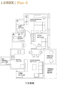 Special areas such as science rooms, art rooms, and shops also require more space than the implications from the study of territoriality of place according to banghart and trull (1973). What Is 1 Bhk 2 Bhk 3 Bhk 0 5 Bhk In A Flat Layout Civilology
