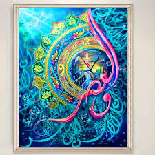 Mewarnai kaligrafi bismillah kaligrafi islamic wall art islamic. Lukisan Kaligrafi Nuansa Arab Kode A37 Shopee Indonesia