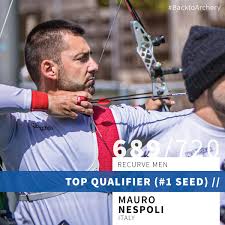 L'arciere di voghera è medaglia d'argento, secondo. World Archery On Twitter The Second Best Result Of His Career On Tour 1 Mauro Nespoli 689 2 Brady Ellison 686 3 Sjef Van Den Berg 683 Archeryworldcup Archery Https T Co Buljolkexn