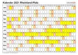 De kalender 2021 wordt automatisch gegenereerd en is hier altijd online te bekijken. Kalender 2021 Rheinland Pfalz Ferien Feiertage Pdf Vorlagen