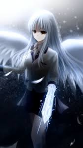 Anime Angel Beats Kanade Tachibana 1080x1920 Mobile Wallpaper Angel Beats Angel Beats Anime Anime Angel