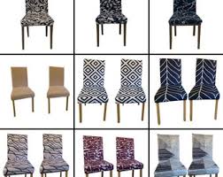 Dining room chair slipcovers are excellent for decoration as they can make your chairs look brand new. Dining Chair Slipcover Etsy