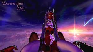 Demon Succubus rides eboy in more ways than one