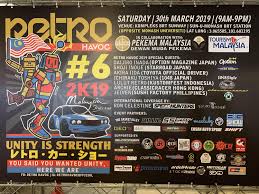 Bertempat di pusat pameran dan konvensyen antarabangsa mines, acara ini diadakan sempena asia gt festival dan dipadatkan pelbagai aktiviti menarik. Retro Havoc 2019 Memang Havoc Gohed Gostan