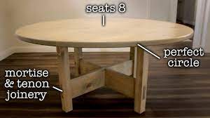 Enjoy free shipping on most stuff, even big stuff. Round Diy Dining Table To Step Up Your Woodworking Skills Youtube