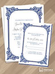 Pin By Vani R On Wedding Invitation Templates Free To Print Wedding Invitation Templates Wedding Invitation Kits Silver Wedding Invitations