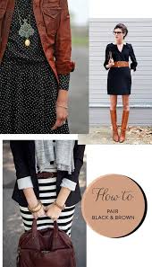 Cute Black And Brown Outfits 5 Tips For Pairing Black And Brown At Home In Love Fashion Pretty Outfits Stylish Trends