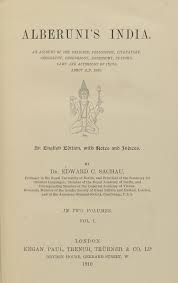 Al-Beruni And The Kitab Al-Hind