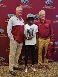 LeShawn Douglas-Hayes🌴 sur X : "I'm blessed and honored to be the  Tallahassee quarterback club Impact Player of the week @TQB_Club!!  @ChilesTDC @Bill31529 https://t.co/Y1Mz1nmDMy"