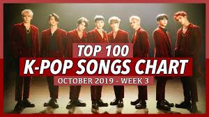 Top 100 K Pop Songs Chart October 2019 Week 3