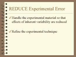 Image result for Experimental Error