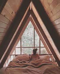 A Frame H O M E Best Tiny House Bedroom Loft Modern Tiny House