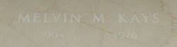 Melvin M Kays (1904-1976)