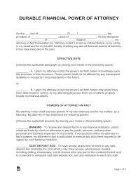 How to make an authorization letter with pictures wikihow / to be completed by you please complete this request for balance confirmation certificate to:. Free Durable Financial Power Of Attorney Form Dpoa Pdf Word Eforms