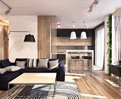 a contemporary apartment with lots of
