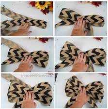 That size covers tree topper bows, large package bows, mantle and wreath bows, bows for mailboxes and many more. The Domestic Diva The Perfect Fall Wreath Tutorial Burlap Bow Tutorial Diy Burlap Bow Diy Burlap