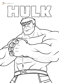 More than 110 pictures for kids' creativity. Hulk Coloring Pages 110 Best Images Free Printable Raskrasil Com