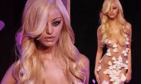 Zahia Dehar: Former underage prostitute paid for sex by footballer debuts  lingerie line at Couture Fashion Week | Daily Mail Online