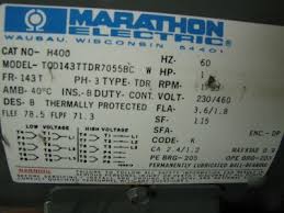 Emerson electric motor wiring diagram. Me 7417 Marathon Electric Motor 1 Hp Wiring Diagram Free Diagram