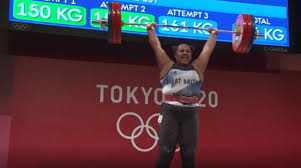 Emily campbell claims silver in the women's +87kg weightlifting competition. 1wnbcdenixefnm