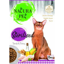Natura Pet Sterilised Kisirlastirilmis Kedi Mamasi 15 Kg 07 2020 Skt Fiyati Ve Ozellikleri Gittigidiyor