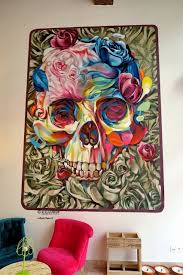 Wall Paints Muurschilderingen Peintures Murales Trompe L Oeil Graffiti Murals Street Art Antwerp Belgium Street Art Skull Art Art Painting