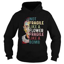 Redheads are not fragile like a flower we are fragile like a bomb shirt is the product that we spent most of our time to design and produce. Ruth Bader Ginsburg Not Fragile Like A Flower Fragile Like A Bomb Shirt Hoodie Sweatshirt And Long Sleeve