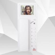 Mas Goruntulu Ahizeli Diafon 3 5 Inc Ekran Gold 3 5