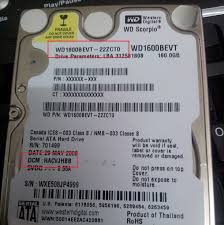 Hard Disk Rosak