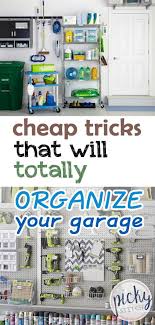Brackets are a great storage solution whether your garage is finished with. Cheap Garage Organization Tricks Picky Stitch