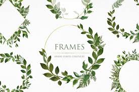 Click & collect from over 170 stores. Watercolor Greenery Leaves Leaf Frame Frames Borders Clipart 597174 Illustrations Design Bundles