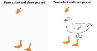 Duck Tales Facebook Page Ask Users To Draw A Duck Duck Tales Duck Drawing Drawings