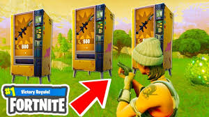 Secret overpowered vending machine location in fortnite battle royale. Fortnite Vending Machine Only Challenge Fortnite Very Hard Challenge Fortnite Battle Royale Youtube