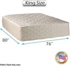 Highlight Luxury Firm King Size Mattress Only With Mattress Cover Protector Included Fully Assembled Innerspring Coi Mattress Edge Guard Queen Mattress Size