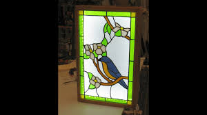 The stained glass acts almost like an lcd projector, and projects an image onto the ground. How To Design Build A Stained Glass Display Light Box Youtube