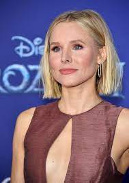 Kristen Bell Bob Celebrity Bobs Hairstyles Dyed Blonde Hair Short Hair Styles