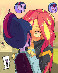 1008657 Artist Tsukusun Blushing Caught Drool Equestria Girls Exclamation Point My Little Pony Twilight My Little Pony Comic My Little Pony Characters