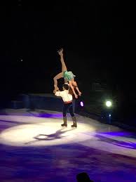 ariel and eric skating on ice disney on ice disney ice