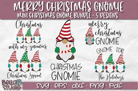 Cute set animals illustration for christmas decoration. Christmas Gnomes Svg Merry Christmas Gnome Svg Bundle 338523 Svgs Design Bundles