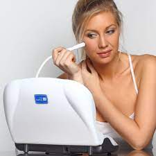 The Pore Cleaning Microdermabrasion System Hammacher Schlemmer Microdermabrasion Machine Home Microdermabrasion Microdermabrasion