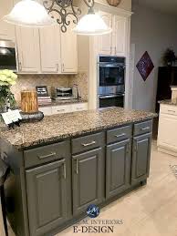Contents  show 1 grey kitchen cabinet with white countertop. E Design 3 Painted Oak Maple Kitchen Cabinet Projects Maple Kitchen Cabinets Beige Kitchen Granite Countertops Kitchen