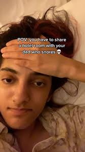 In the end I passed out from being too tired ✨#foryoupage #dad  #brownparents #indian #relatable #hotelroom #eternals #family
