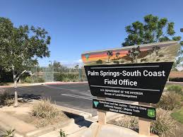 Palm Springs South Coast Field Office Bureau Of Land