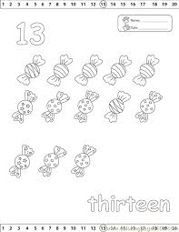 School's out for summer, so keep kids of all ages busy with summer coloring sheets. 13 Number Coloring Page For Kids Free Numbers Printable Coloring Pages Online For Kids Coloringpages101 Com Coloring Pages For Kids