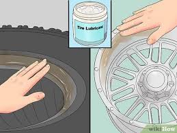 Check for any nails on the tire's surface. Easy Ways To Put Tires On Rims With Pictures Wikihow