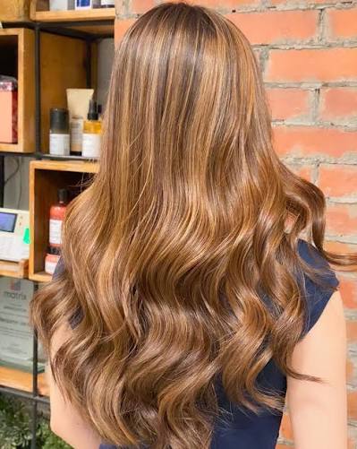 Rich, warm, and buttery—the Honey Blonde Balayage is a seamless blend of golden blonde, amber, caramel, and copper that creates a natural, sun-kissed look. 🍯💛 Find the blend that works for you