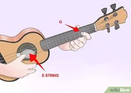 Menyamakan nada ukulele dgn gitar. 3 Cara Untuk Menyetel Ukulele Wikihow