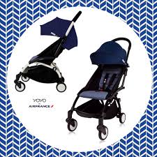 Selbst wenn sich der jogger in eine liegeposition verstellen lässt, sind die erschütterungen durch die hohe geschwindigkeit nicht zu unterschätzen. Babyzen Yoyo 6 Buggy Air France Dunkelblau Sportwagen Ab 6 Monaten Dannenfelser Kindermobel