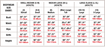 matter of fact international cloth size chart international