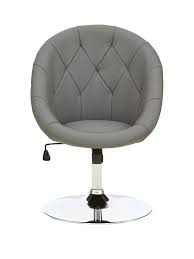 Great savings & free delivery / collection on many items. Odyssey Faux Leather Leisure Chair Grey Very Co Uk